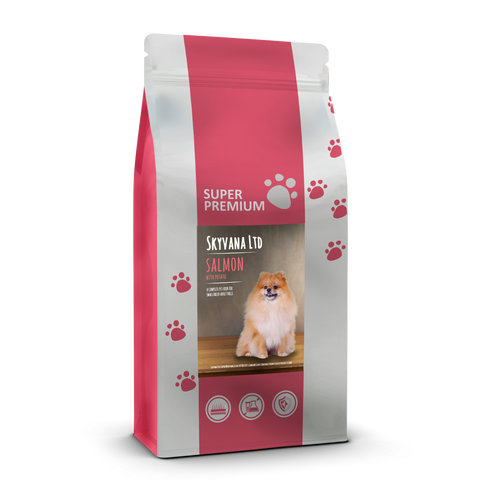 Super Premium Small Bite Salmon & Potato (Available in 8kg, 12kg or 15kg) - Skyvana Ltd
