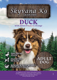 Grain Free Adult Dog Duck with Sweet Potato & Orange - Skyvana Ltd