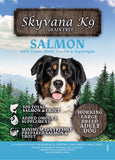 Grain Free Large Breed Salmon with Trout, Sweet Potato & Asparagus - Skyvana Ltd