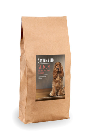 Grain Free Salmon, Trout, Sweet Potato & Asparagus - Skyvana Ltd